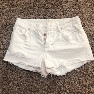 Pacsun midrise distressed shorts